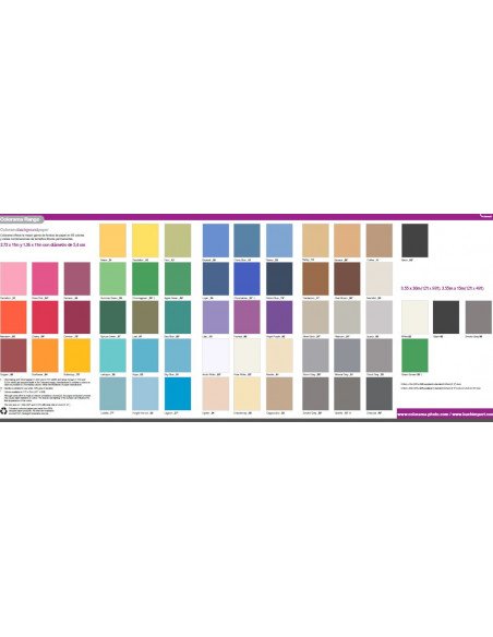 Fondo Sun Flower 2,72m x 11m COLORAMA