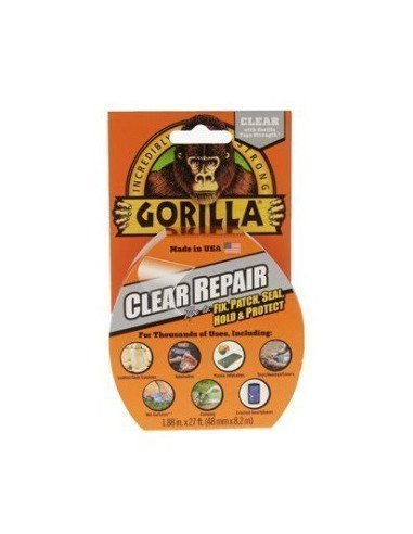 GORILLA Duct Clear Tape 48 mm x 8,2 m roll