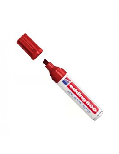 Rotulador EDDING 500 Rojo