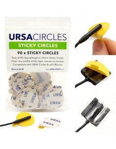 Sticky Circles - Círculos Hipoalergénicos Precortados 90 Ud. 24mm URSA