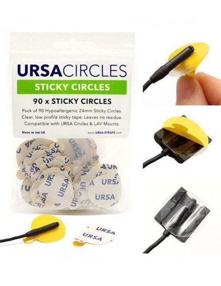 URSA Sticky Circles -  90 uts. 24mm