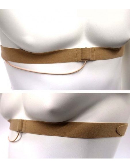 Correa Pecho Beige  URSA - Con Bolsillo