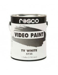 Pintura "TV White" 1 Galón (3,8 Li) ROSCO