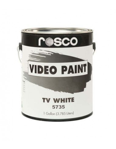Paint "TV White" 1 Galón (3,8 Li) ROSCO