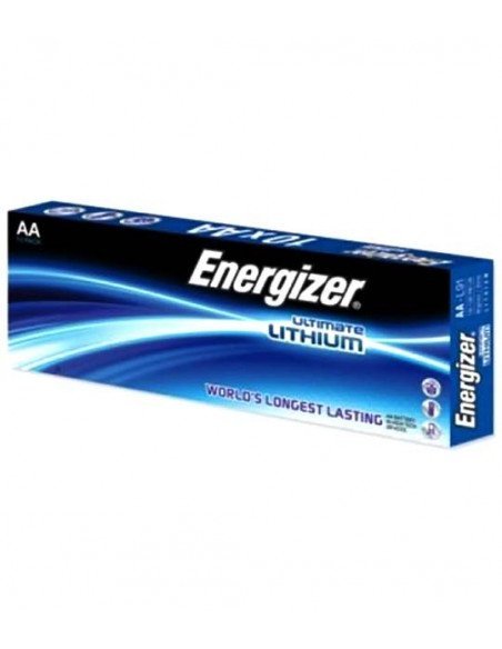 Energizer Lithium AA LR06 batteries (Pack of 10)