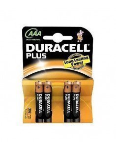 Pila Alcalina AAA DURACELL LR03 Plus Power - Pack 4 ud