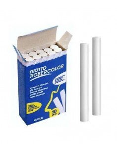 ROBERCOLOR Pack of White Round Chalk
