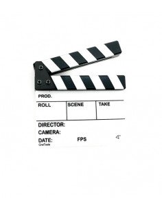 Claqueta Nano CINETOOLS - Resina Paralelo B/N 2