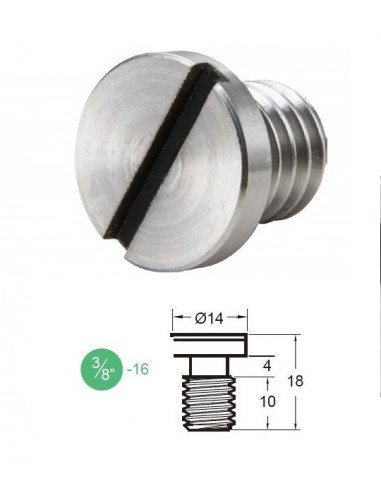 Tornillo de Cámara KS-150 3/8-16 KUPO