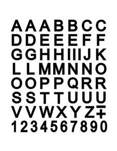 Letras Adhesivas APLI