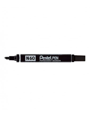 Rotulador Permanente Punta Biselada N60 PENTEL