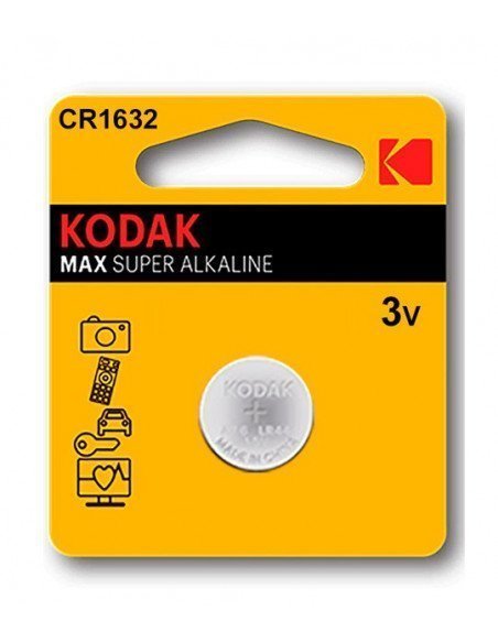 Pila de Litio 3V CR1632 KODAK