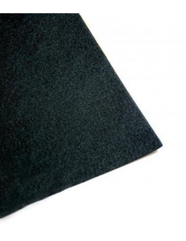 Plancha de Fieltro Adhesivo 90cm x 50cm x 1,5mm Negro