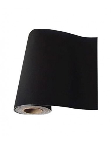 Terciopelo Adhesivo Negro - 45cm x 1m