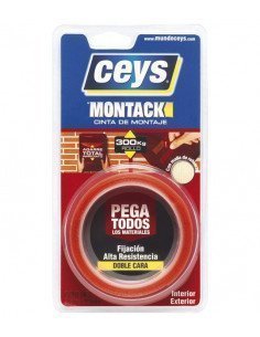 CEYS Montack fixing tape, 19mm x 2.5m