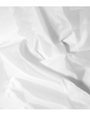 ROSCOTEX White Artificial Silk ¼ Width 3.10m