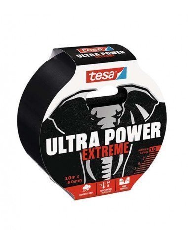 TESA Ultra Power Extreme Black Tape -...