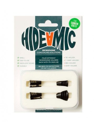 Hide-A-Mic Set 4qty COS 11
