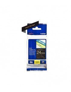 Cartucho BROTHER TZe-354 Dorado sobre Negro - 24mm x 8m