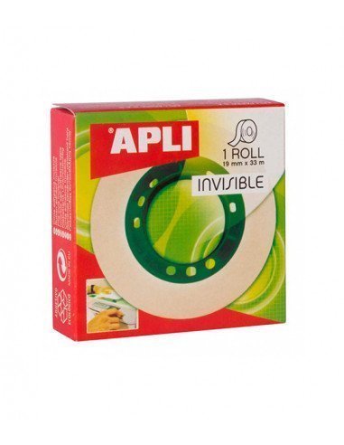 APLI Matt Invisible Adhesive Tape 19mm x 33