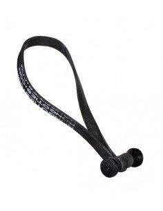 Bongo Ties Negro con Madera Negra