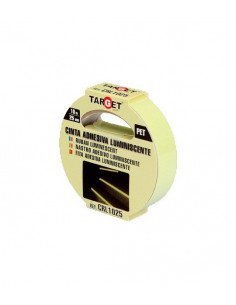 Cinta Adhesiva Luminiscente TARGET - 10m x 25 mm