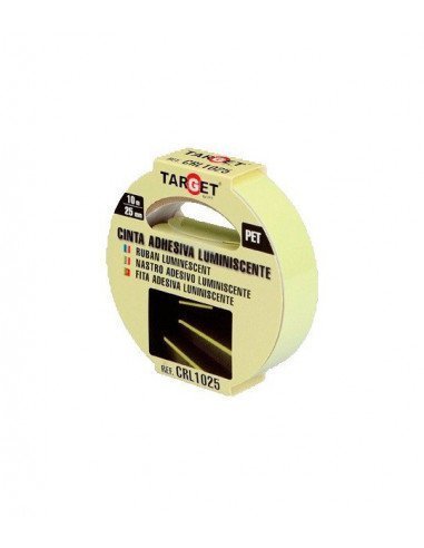 Cinta Adhesiva Luminiscente TARGET - 10m x 25 mm