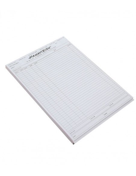 PANAVISION Digital Camera Reports - Continuation Sheets