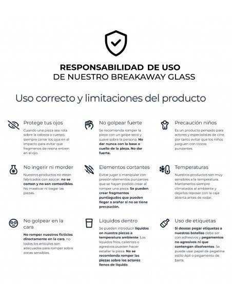 Fake Beer Bottle WARNING