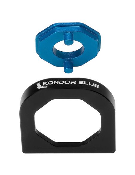 KONDOR BLUE Arri Pin Anti Twist Cradle for Mini Quick Release Plate