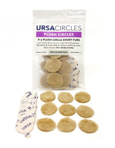 Push Circles URSA - Círculos de Felpa URSA 25mm beige
