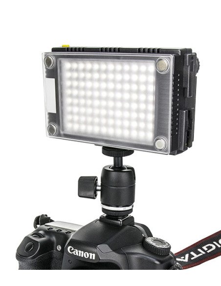 Mini Ball Head with Hot Shoe Adapter - Adaptador KUPO KS-CB03 Cabezal de Bola Mini con Zapata