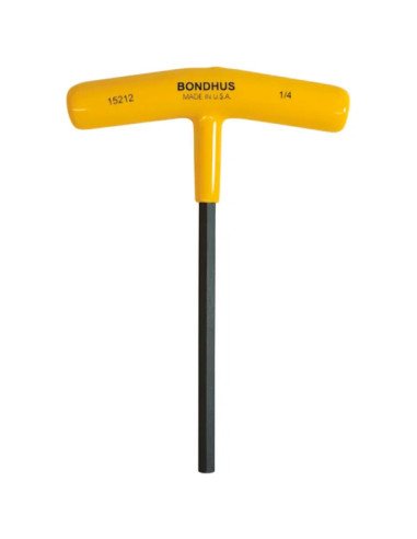 Llave Allen con Mango en T BONDHUS 1/4"
