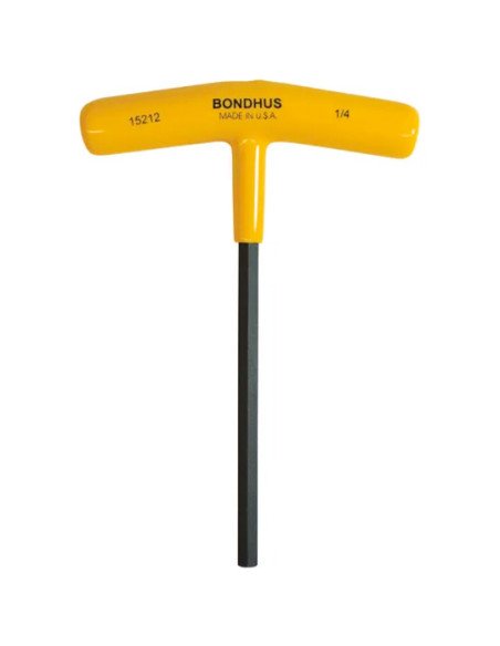 Llave Allen con Mango en T BONDHUS 1/4"