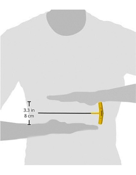 Llave Allen con Mango en T BONDHUS