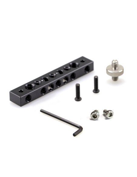 Cheese Bar SMALLRIG 1091 con agujeros para tornillos de 1/4" y 3/8 "