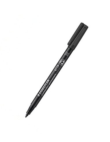 Rotulador STAEDTLER Permanente Lumocolor M negro