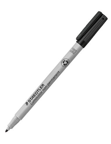 Rotulador STAEDTLER  No Permanente Lumocolor M negro