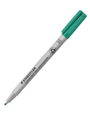 Rotulador STAEDTLER  No Permanente Lumocolor M Verde