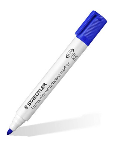 Rotulador para Claqueta  STAEDTLER Lumocolor azul