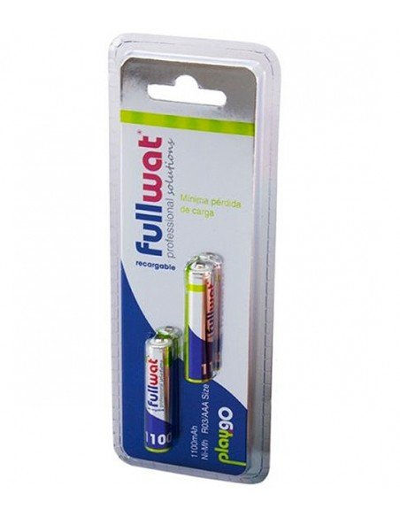 Pila Recargable AAA FULL WATT - Pack 2