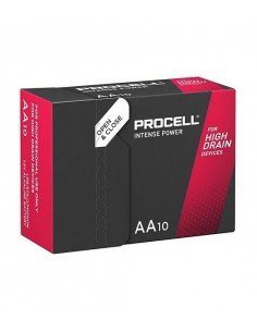 Pila Alcalina AA PROCELL INTENSE LR06 - Pack de 10 ud.