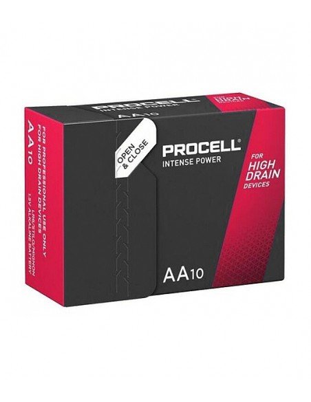 PROCELL INTENSE LR06 AA Batteries - Pack of 10 Qty