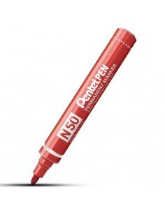 Rotulador Permanente N50 PENTEL negro 2
