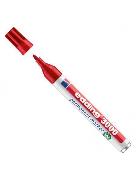 EDDING 3000 Round Tip Marker red