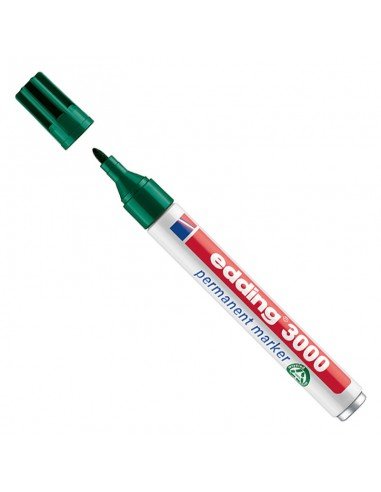 Rotulador EDDING 3000 - verde