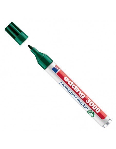 Rotulador EDDING 3000 - verde