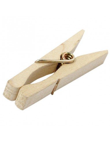 KUPO KCP347 Wood Spring-Type Cloths Pins - Set of 50