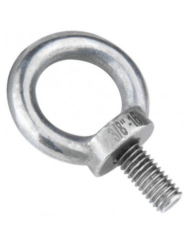 Tornillo Con Anilla KUPO KS-155L - 3/8-16 mm x 20 mm