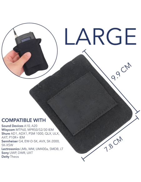 Bolsillo de Cinturón con Clip URSA - Negro